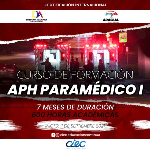 CURSO DE APH PARAMEDICO