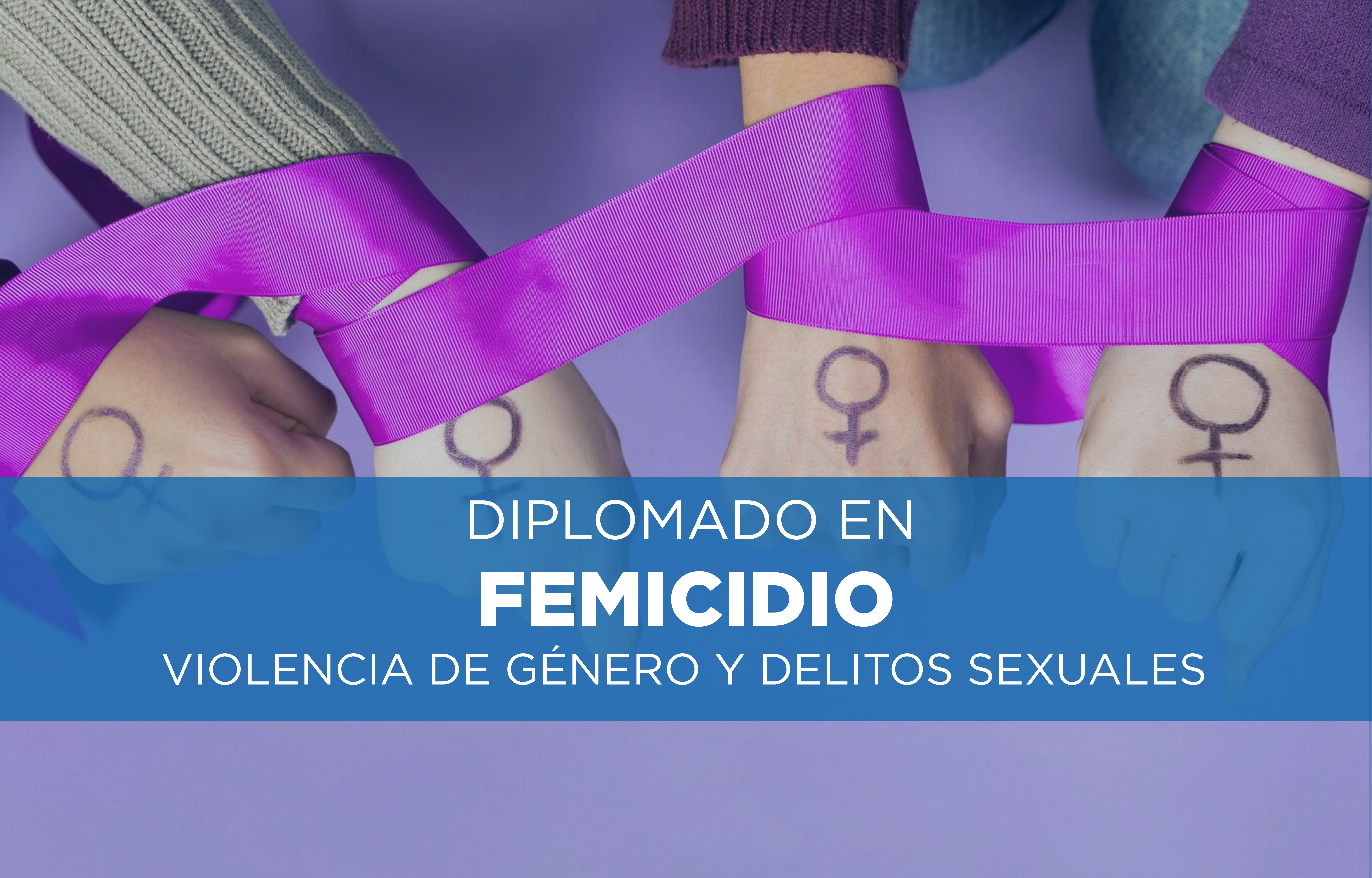 DIPLOMADO EN FEMICIDIO, VIOLENCIA DE GÉNERO Y DELITOS SEXUALES