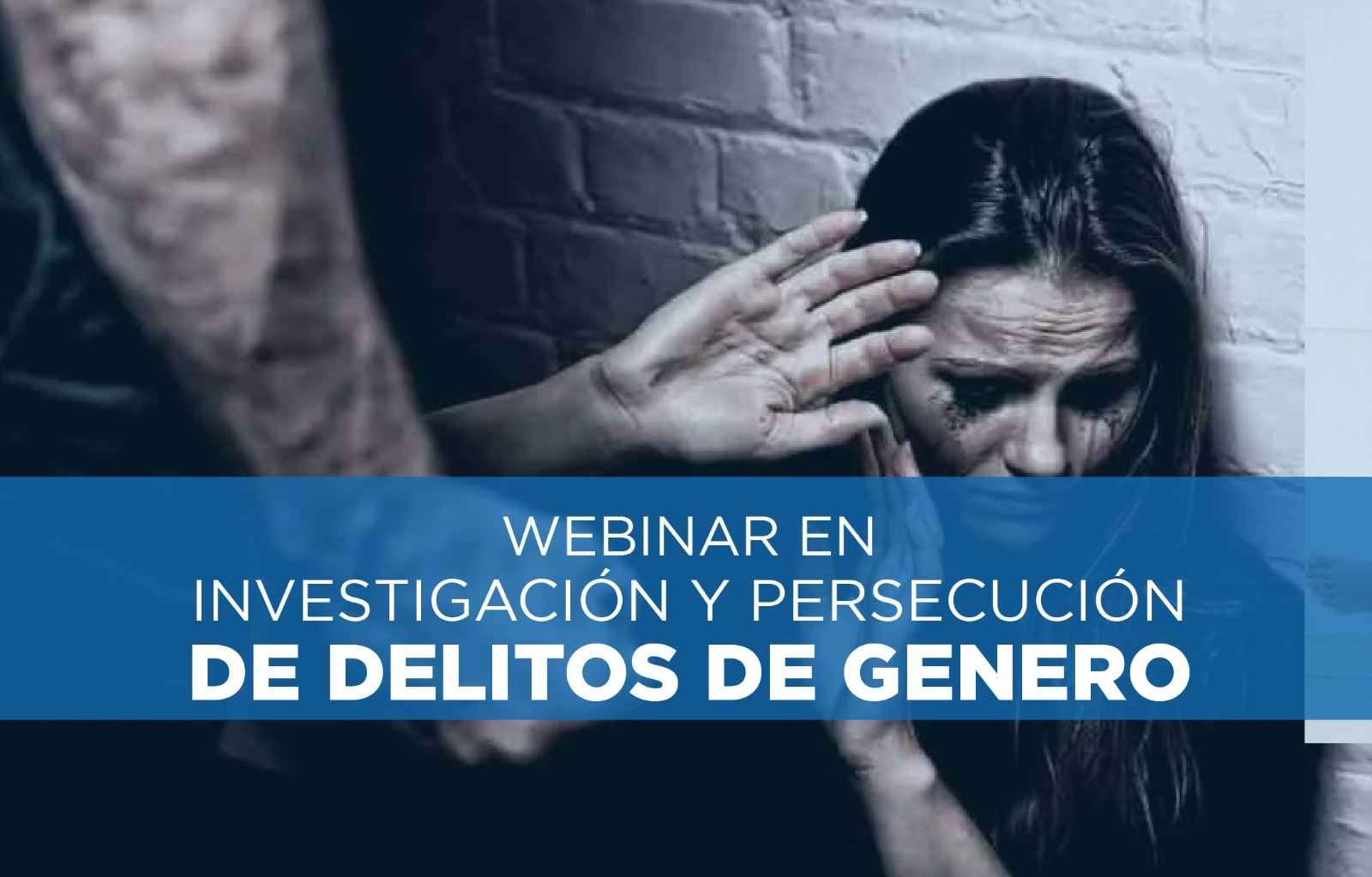 WEBINAR EN INVESTIGACIÓN Y PERSECUCIÓN DE DELITOS DE GENERO