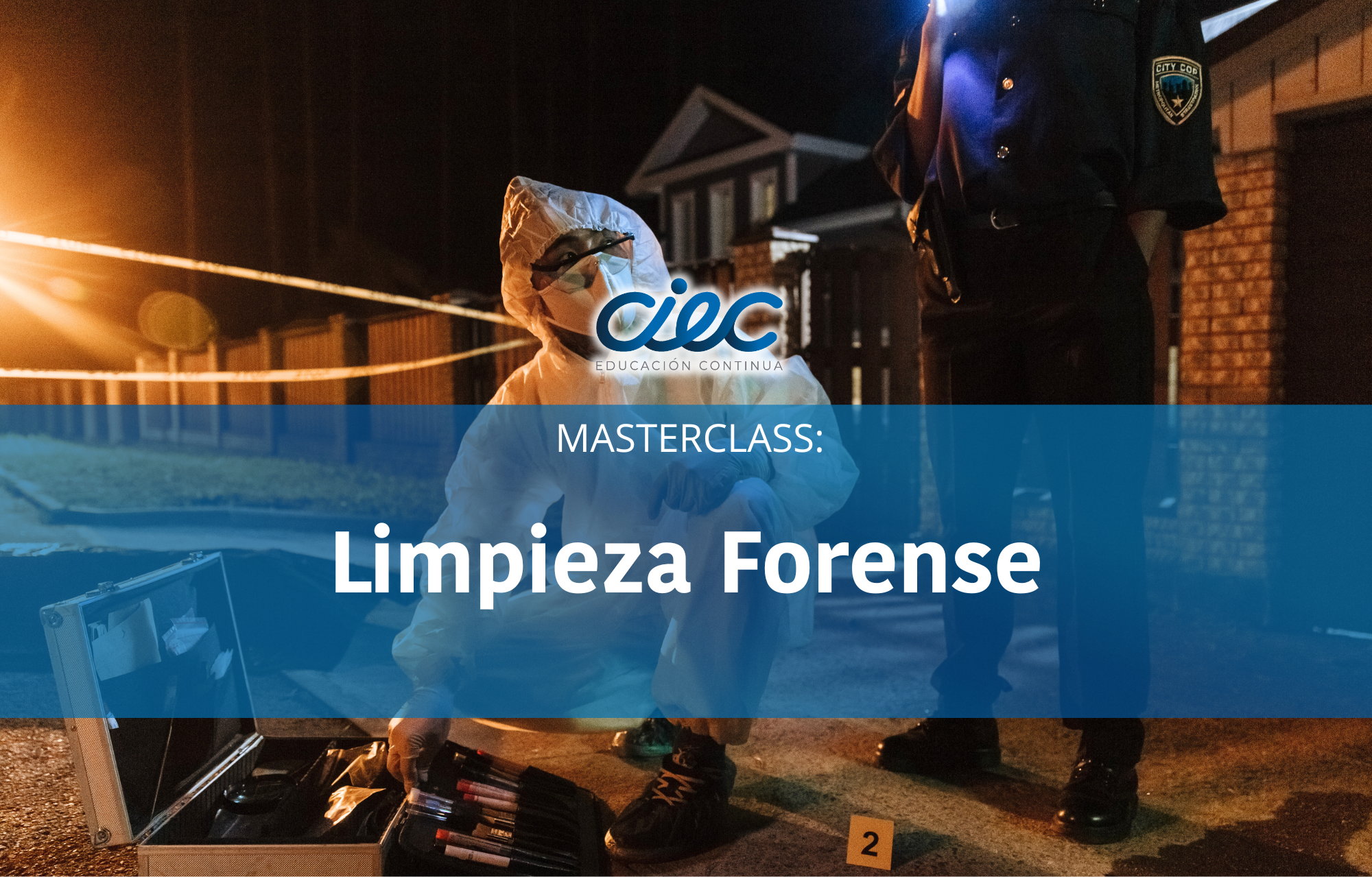 MASTERCLASS LIMPIEZA FORENSE